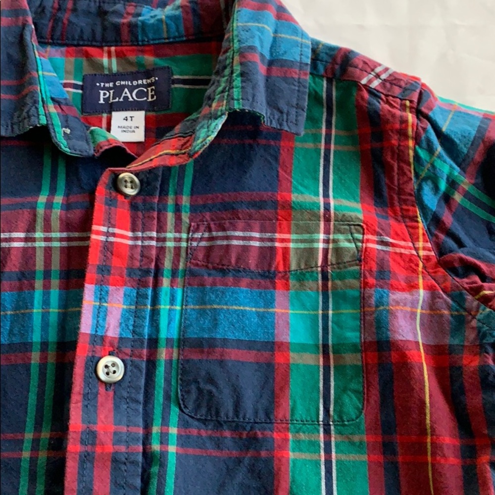 Plaid button down - Picture 3 of 6